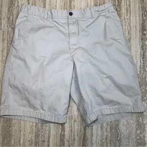 Timberland Men's Flat Front Light Tan‎ Stone Cotton Hiking Shorts Size 38 waist
